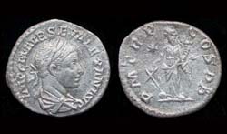 Severus Alexander, Denarius, Fortuna reverse, Antioch Mint!